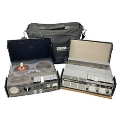 Uher 4100 Report-V professional tape recorder, with case, together with Uher 4000 Report professional tape recorder 