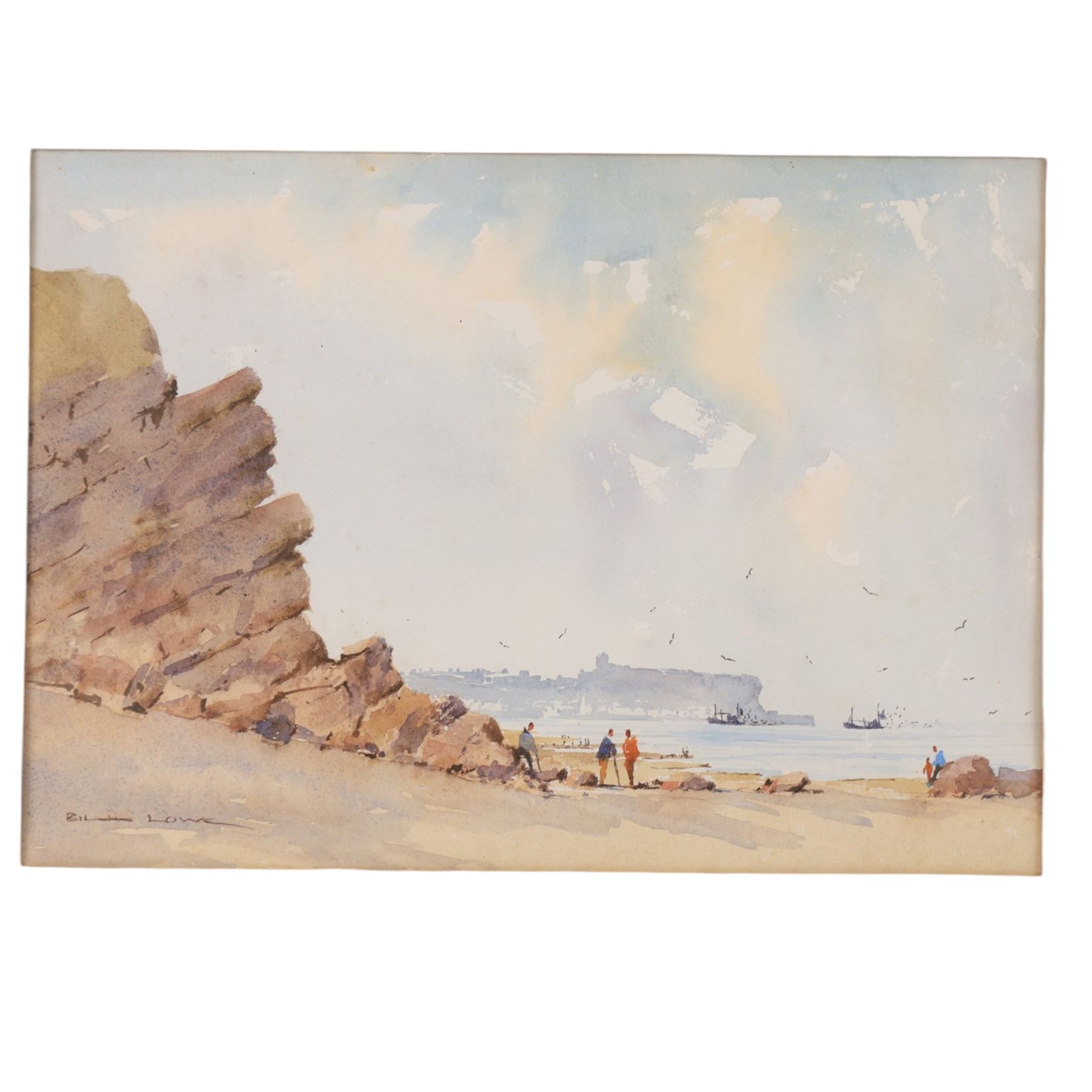 Bill Lowe (Yorkshire 1922-2006): South Bay - Scarborough, watercolour signed, titled verso 21cm x 30cm