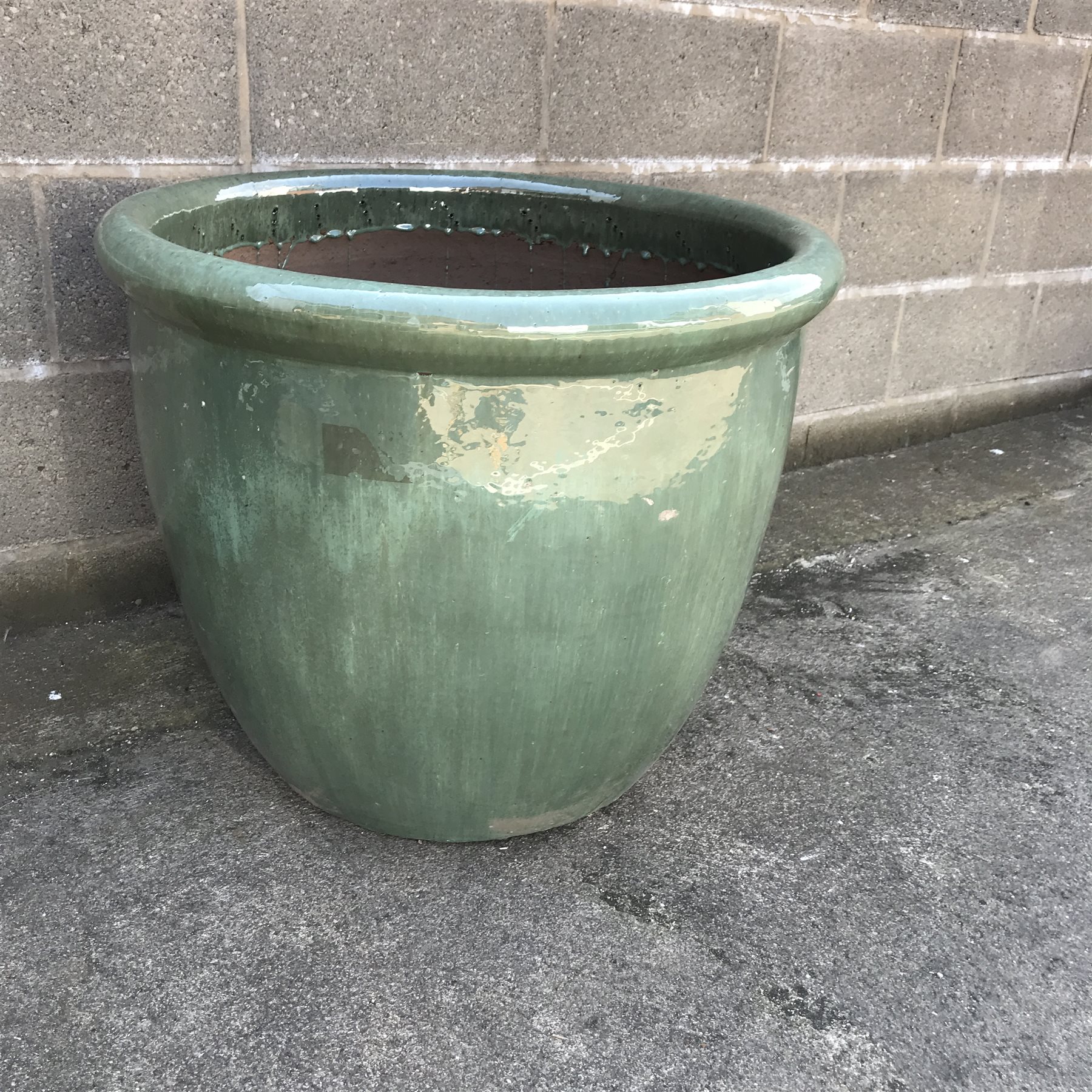 Glazed Terracotta Planter