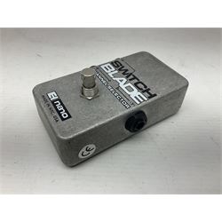 Electro Harmonix Nano Holy Grail guitar pedal and an Electro Harmonix Switch Blade channel selector