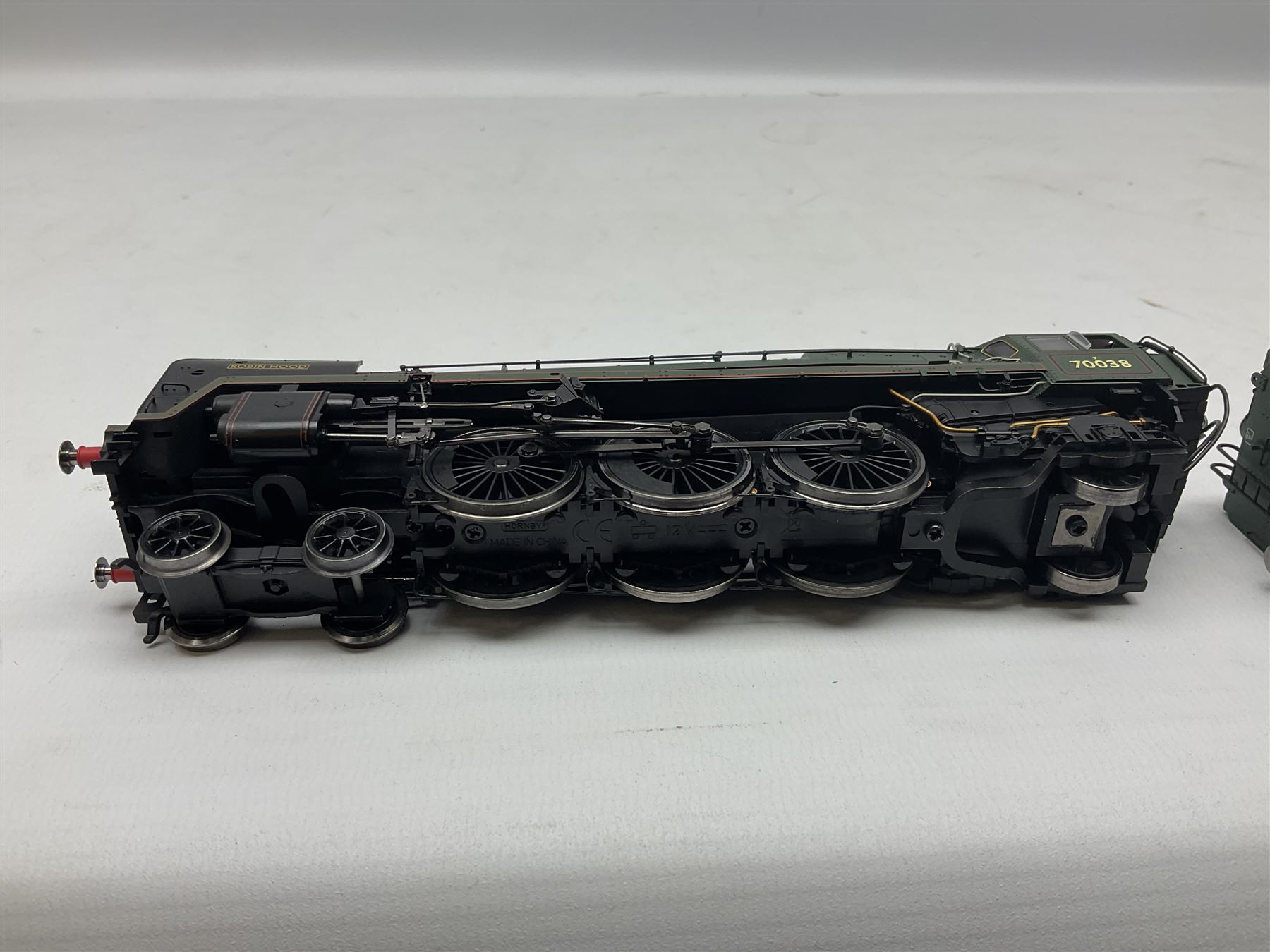 Hornby '00' gauge - Class 4P 2-6-4T locomotive 'LMS Fowler' no. 2308, Britannia Class 4-6-2 locomotive 'Robin Hood' no. 70038 and Britannia Class 4-6-2 locomotive 'Firth of Clyde' no. 70050, all DCC ready (3)