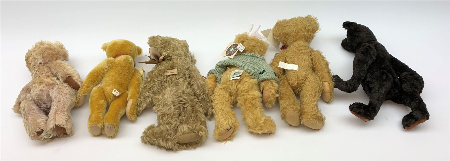 'Fudge' - handmade teddy bear by Diana Taylor of Fair Bears with named tag H14