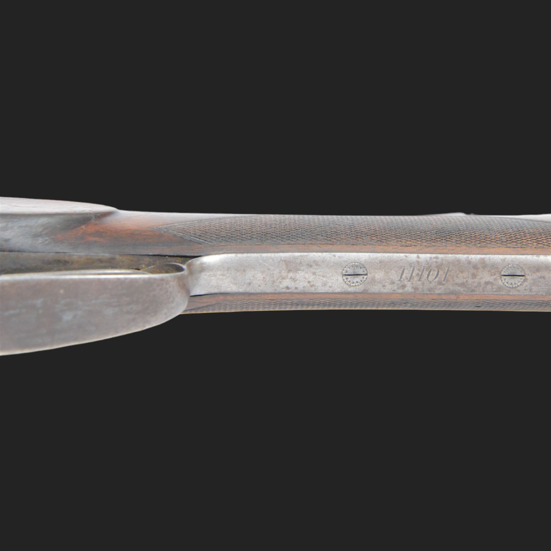 William Cashmore 12 bore, double trigger, boxlock ejector side by side double barrel shotgun with 71cm (28