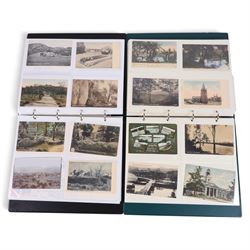 Collection of mid 20th century and later African postcards, including railways, Victoria F...