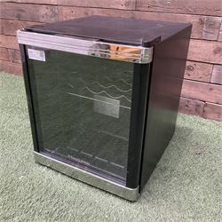 Russell Hobbs  RHGWC1B-C wine cooler in black - THIS LOT IS TO BE COLLECTED BY APPOINTMENT FROM DUGGLEBY STORAGE, GREAT HILL, EASTFIELD, SCARBOROUGH, YO11 3TX