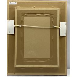 John Bredl (Australian Contemporary): 'Mornington Peninsular near Melbourne', oil on panel signed 32cm x 22cm