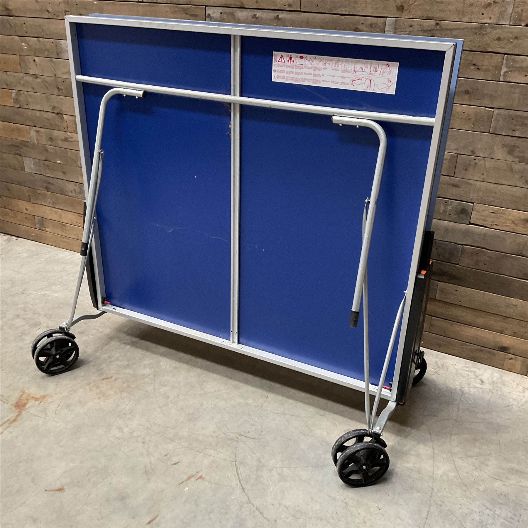 Cornilleau 100S crossover table tennis table, folding with cover