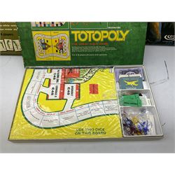 Meccano - Set No.5 with instruction booklets and Set 1+1X Conversion Set; both boxed; Adman Grandstand TV Game; boxed; Parker Colditz Board Game; and four Waddingtons Board Games including Cube Fusion, Totopoly, Golf Winks and Buccaneer; all boxed (8)