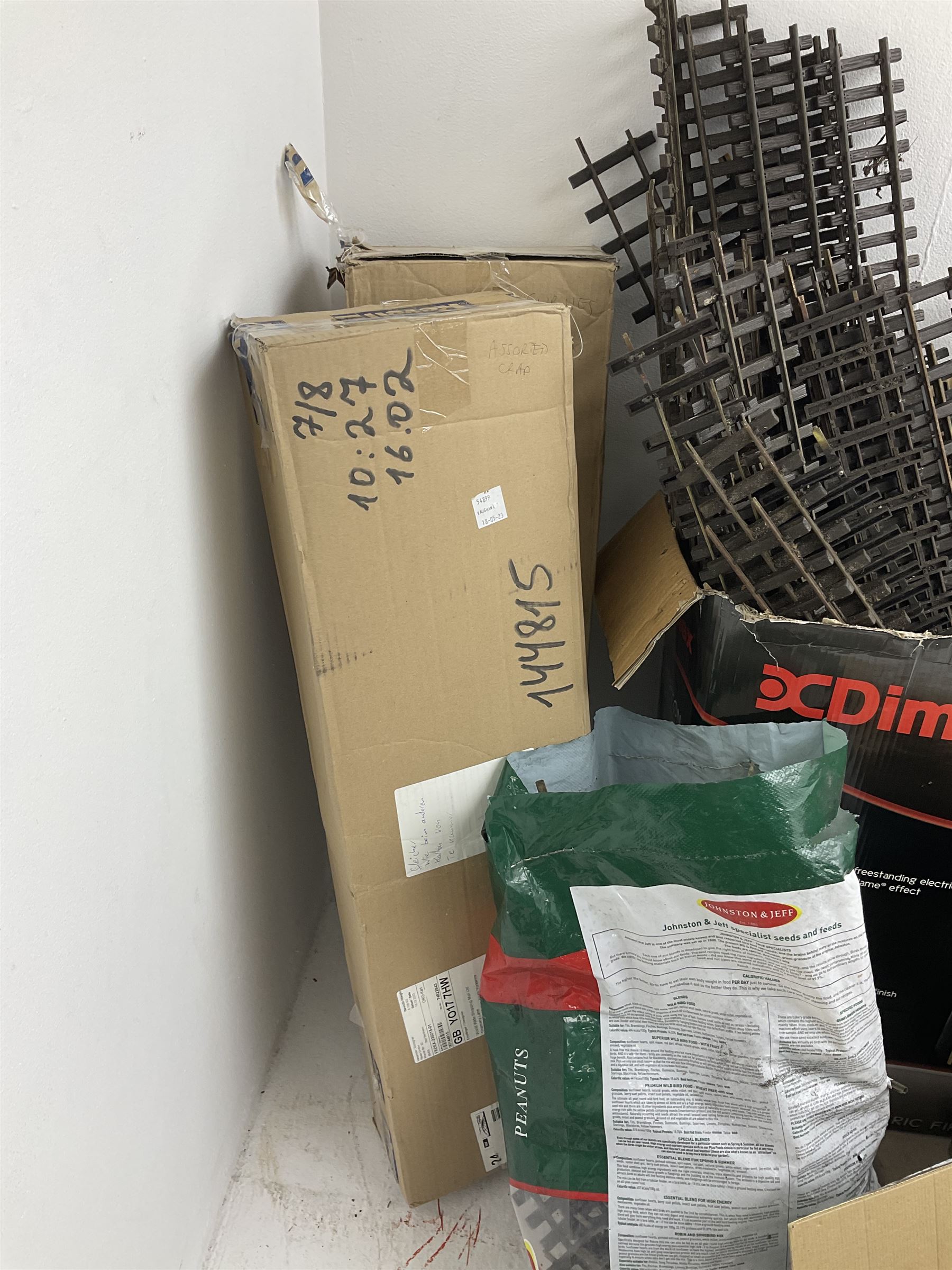 Large quantity of G scale gauge 1 outdoor railway track, from a private collectors garden railway 