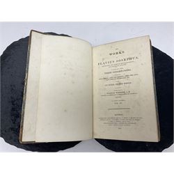 The Works of Flavius Josephus, translated by William Whiston, in four volumes, J. Richardson and Co 1822