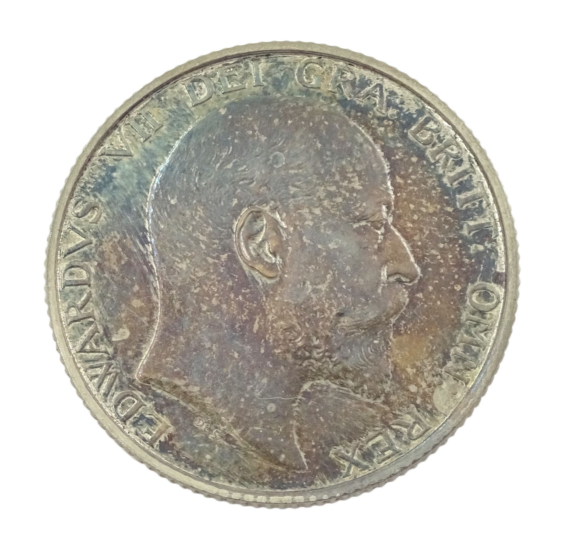 King Edward VII 1902 matt proof long coin set, comprising gold half sovereign, sovereign, two pounds and five pounds, silver maundy money set, sixpence, shilling, florin, halfcrown and crown, housed in the official dated case of issue