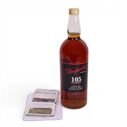 Glenfarclas, 105 cask strength, 60% vol 3 litre, presented to Enda Bolger, Trainer of Cantlow winner of The Glenfarclas Cross Coutry Handicap Steeple Chase, Cheltenham 2016
