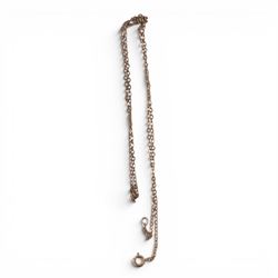 18ct gold stone set ring, together with 9ct gold jewellery, including stone set brooch, single hoop earring, signet ring and heart pendant, silver pendant and gilt chain
