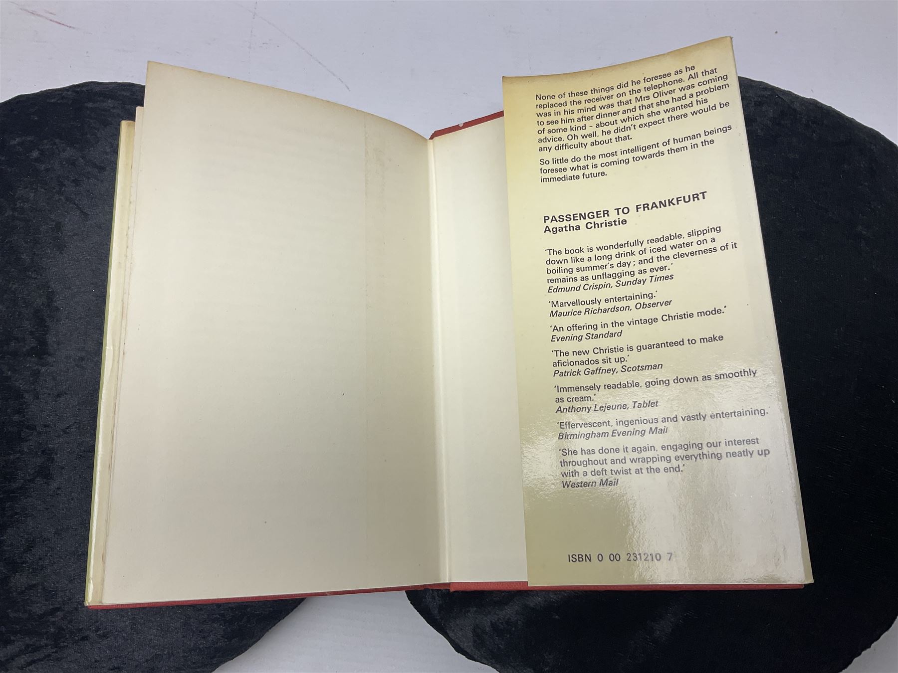 Six Collins Crime Club Agatha Christie novels, including Elephants can Remember, Nemesis, Sleeping Murder, etc together with Agatha Christie; The Hound of Death Odhams Press, all first editions 