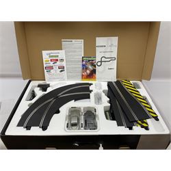 Scalextric James Bond 007 set, c1254 with Aston Martin DB5 Goldfinger car and Aston Martin DBS Casino Royale car, in original box