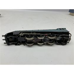 Tri-ang Hornby '00' gauge - Coronation Class 4-6-2 locomotive 'Coronation' No.6220 in LMS blue/silver livery with 'Alternative Names & Numbers' pack in box base with plain slip case; and Class 57XX 0-6-0 Pannier Tank locomotive No.8751; boxed; together with an incomplete and repainted Hornby Dublo Class A4 4-6-2 locomotive 'Golden Plover' No.4497 in associated box (3)