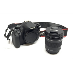 Canon EOS 700D DSLR digital camera with 