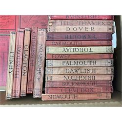 Large collection of Ward Lock & Co's illustrated guidebooks, late victorian to mid 20th century together with a number of 'the little guides' etc, two boxes