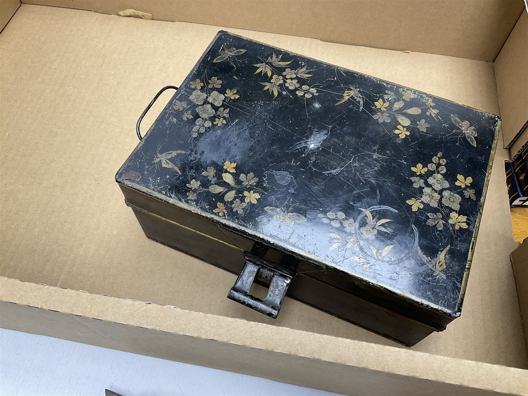 Thirty-one bookbinder's brass number and letter stamps, predominantly with beech handles, together with a bookbinder' decorative fillet roll, with brass triple line wheel stamped E. Menuel London, with wood handle, and two ink blotters