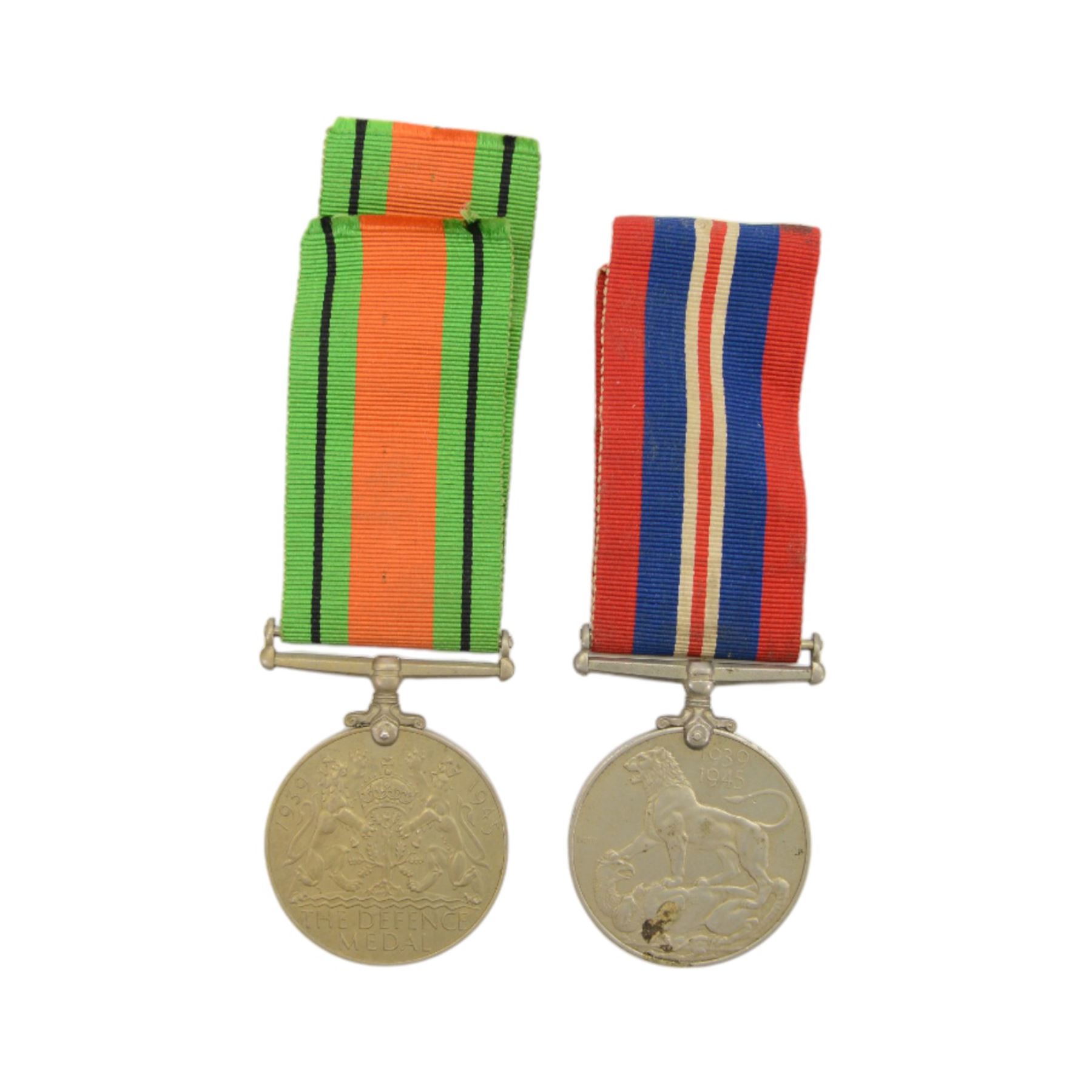WWII group of five medals, comprising 1939-1945 War Medal and Defence Medal, 1939-1945 Star, African Star, Italy Star and African Star awarded to S Tyas with original medal box   