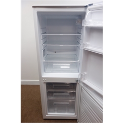  Essential C55CW18 fridge freezer, W55cm, H150cm, D55cm (This item is PAT tested - 5 day warranty from date of sale)  