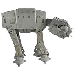 Two Star Wars AT-AT walkers