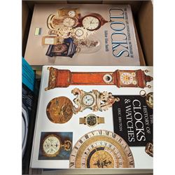 Antiques refence books, including examples on watches, clocks and furniture 