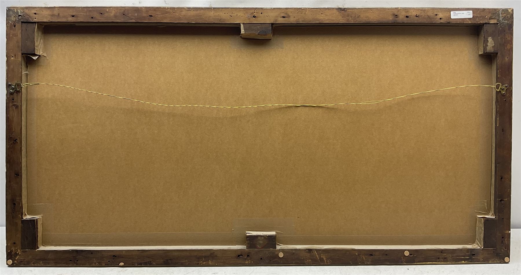 Thomas Bush Hardy RA RBA (British 1842-1897): Shipping on the Thames at 'Greenwich', looking towards the Royal Naval College, watercolour signed titled and dated 1885, 39cm x 101cm