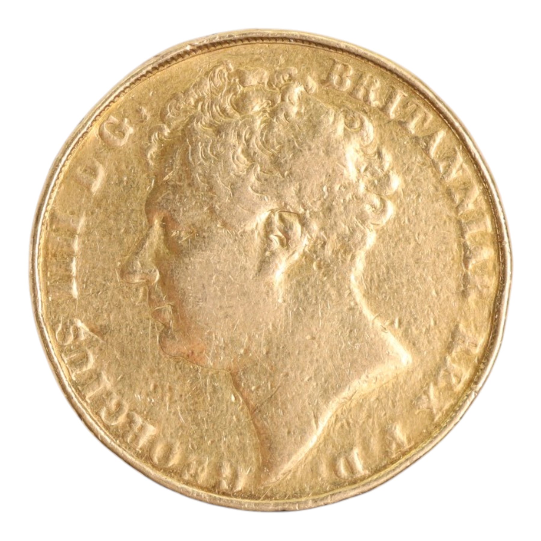  George IIII 1823 gold double sovereign coin