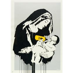 Banksy (British 1975-): 'Toxic Mary', screenprint in colours on wove paper, numbered 429/6...