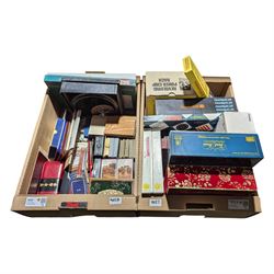 Various playing cards, boxed games including Bezique, Scrabble, Drafts, Roulette, Trivial ...