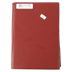 Seventy-two restrike Chinese coins, in a red album