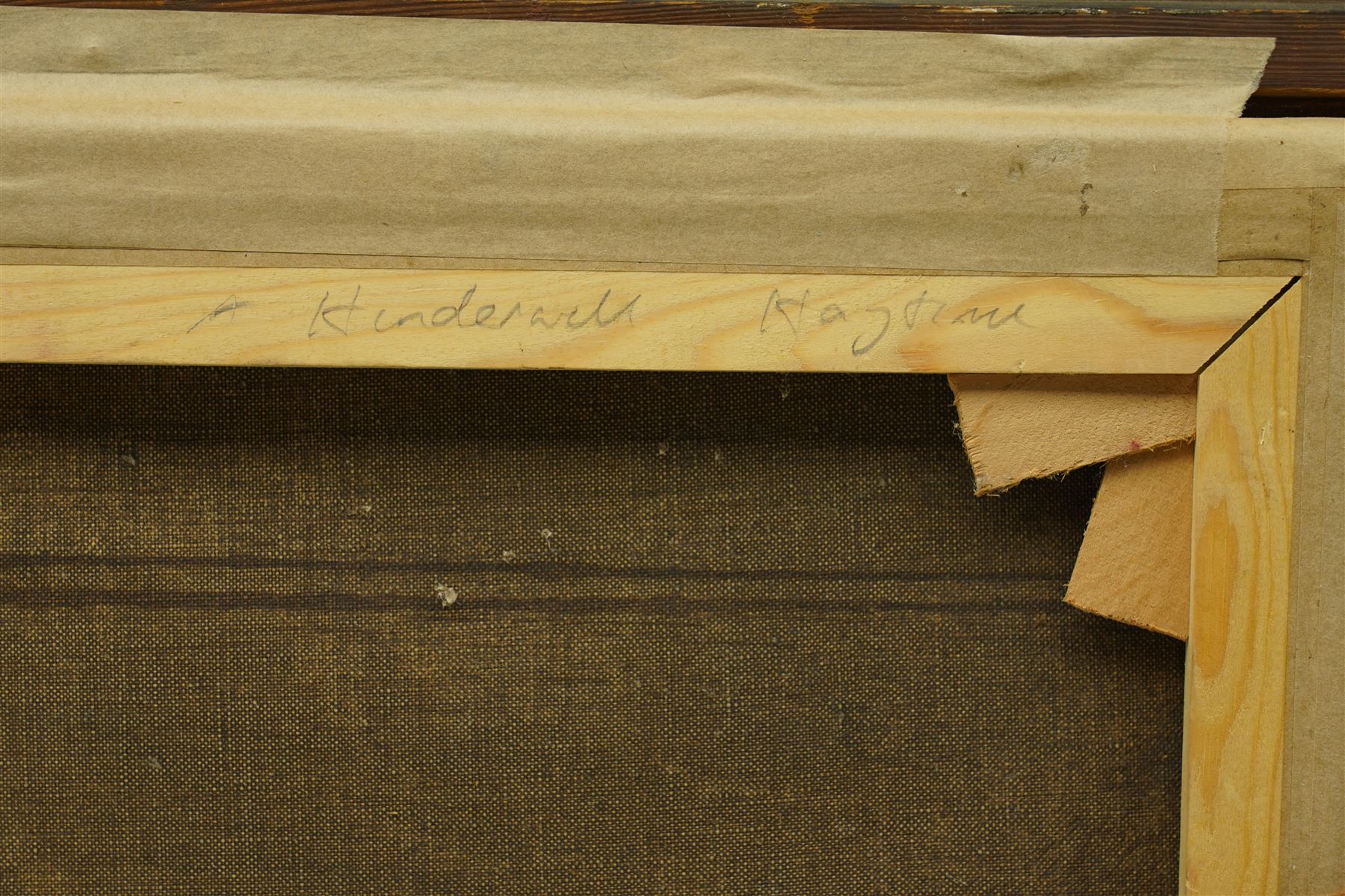 Ernest Higgins Rigg (Staithes Group 1868-1947): 'Hinderwell - Haytime', oil on canvas signed, titled in a later hand verso 45cm x 60cm