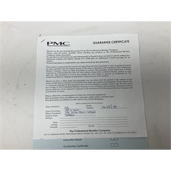 Goldring Lenco GL 75 Stereo Transcription turntable, in a teak case, H15cm, W54cm 