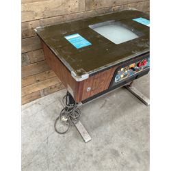 Taito Galaxian arcade game table