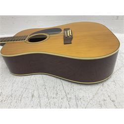 Grant Model No.W-220L twelve-string acoustic guitar with mahogany back and ribs and spruce top L109cm