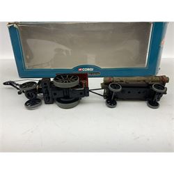 Five boxed Corgi die-cast models comprising ‘Dibnah’s Choice’ Sentinel Dropside wagon and Fowler B6 Crane Engine and Trailer, Albion Caledonian lorry, Texaco tanker and Wall’s AEC trailer