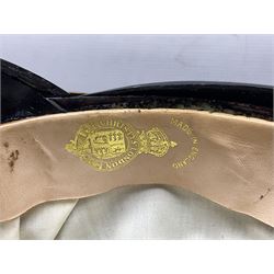 Lancers cap with original 19th century fittings for the 16th Lancers on a modern fibre glass shell with liner