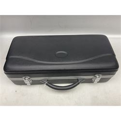 Besson Stratford brass trumpet L49cm; in carrying case with mouth-piece
