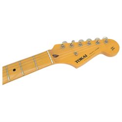 Tokai Springy Sound reissue electric guitar, in metallic blue finish, made in Japan serial no. 11126, contained within hard case, guitar L97cm