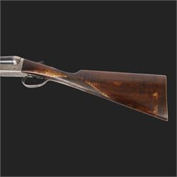 Master 12 bore double trigger, boxlock, side by side double barrel shotgun with 71cm (28