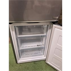 BEKO HarvestFresh tall fridge freezer in grey - THIS LOT IS TO BE COLLECTED BY APPOINTMENT FROM DUGGLEBY STORAGE, GREAT HILL, EASTFIELD, SCARBOROUGH, YO11 3TX