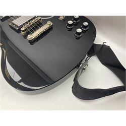 2015 Epiphone limited edition Tony Iommi signature SG Custom electric guitar, serial no.1506201270, L101cm; in cardboard delivery box with authenticity folder containing certificate and photograph of Iommi.