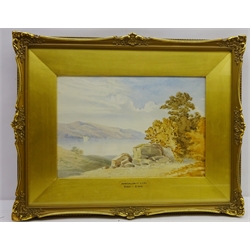  Rural Lakeland, watercolour signed by John Callow (British 1822-1878) 23.5cm x 34.5cm  