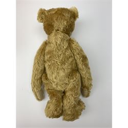 Steiff limited edition British Collector's Teddy Bear 2002, honey golden colour with growler mechanism, No.170/4000, H14