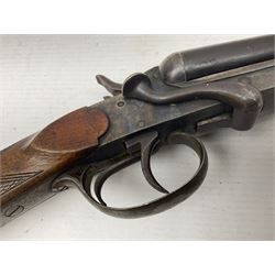 SHOTGUN CERTIFICATE REQUIRED - Belgian .410 folding double barrel hammer shotgun wit 71cm(28