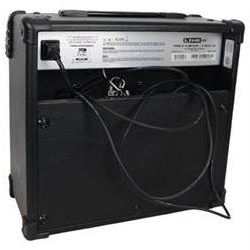 Squier by Fender Classic Vibe Telecaster electric guitar, made in China, serial no. CGS1002383, in three-tone sunburst finish with cream scratch guard, together with a Line 6 Spider IV 15 amplifier, guitar L100cm