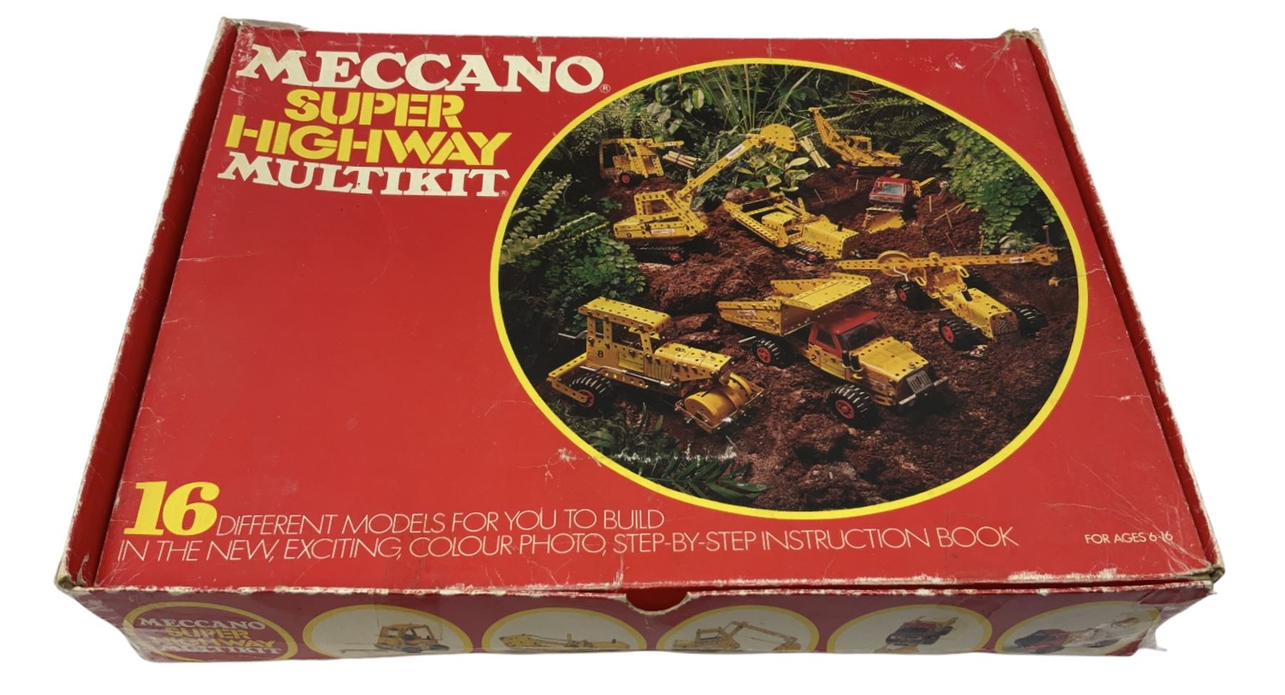 Meccano - Super Highway Multikit, No.2 Construction Kit and 07807 Farm Tractor Construction Kit; all boxed with instructions; and quantity of Plastic Meccano with Sets 300/400 instructions.