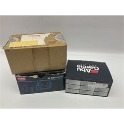 Three multiplier spool sea fishing reels, to include Swedish Abu Ambassaduer 700c Black, with spare spool, Swedish Abu Garcia Ambassadeur 6500 C3 CT MAG and Penn 515 MAG2, all boxed