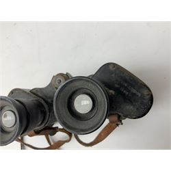 Three pairs of binoculars comprising Aitchison London 'The Owl', GreenKat 8x40 and Pentax 8x24